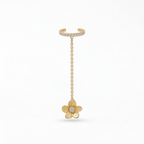 Flower Hanging Earringcuff (Pair)