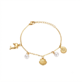 Pearl Charms Bracelet