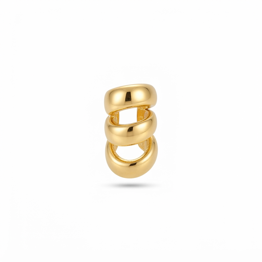 Puffy Layered Earcuff