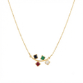 Multi Colour Stone Necklace