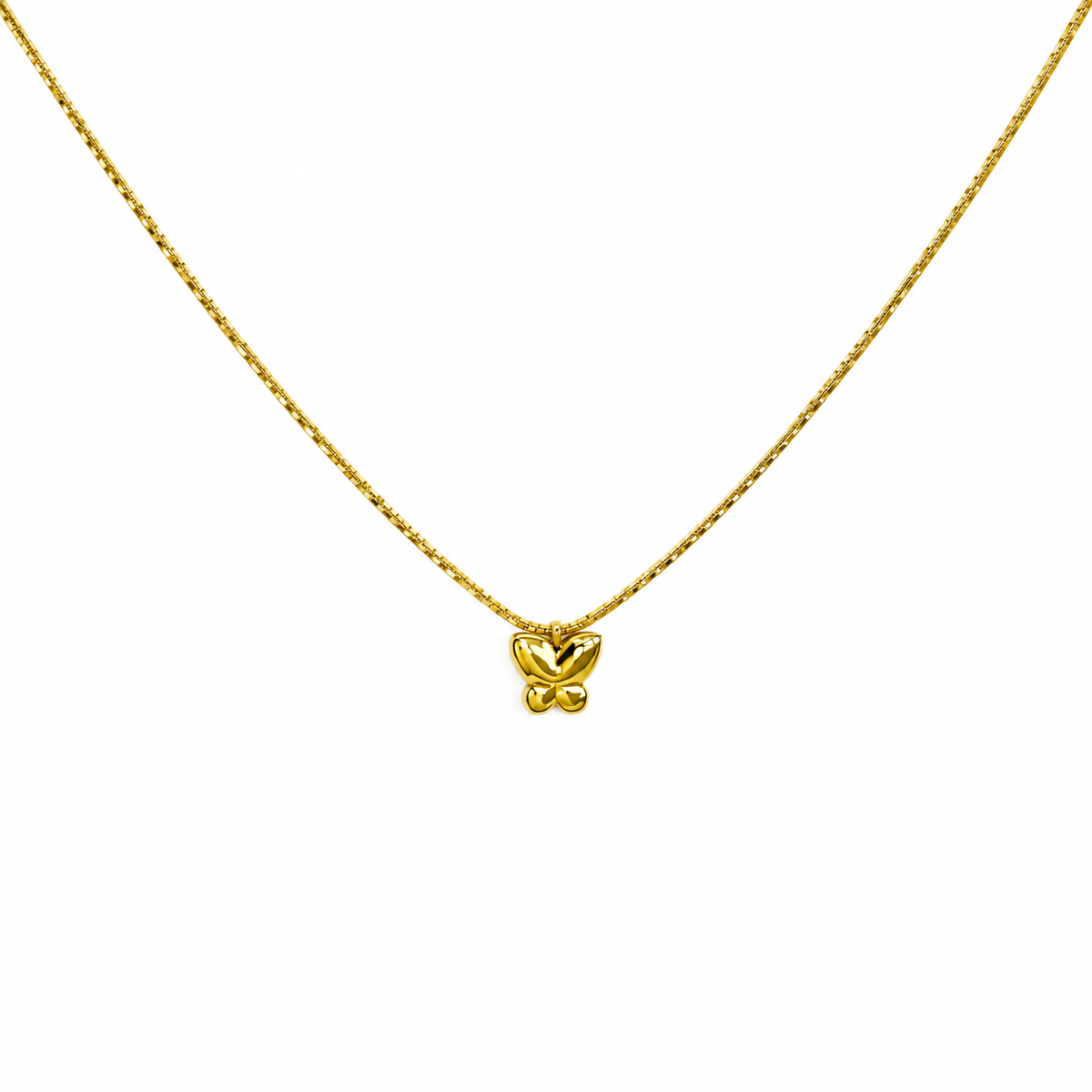 Tiny Butterfly Necklace