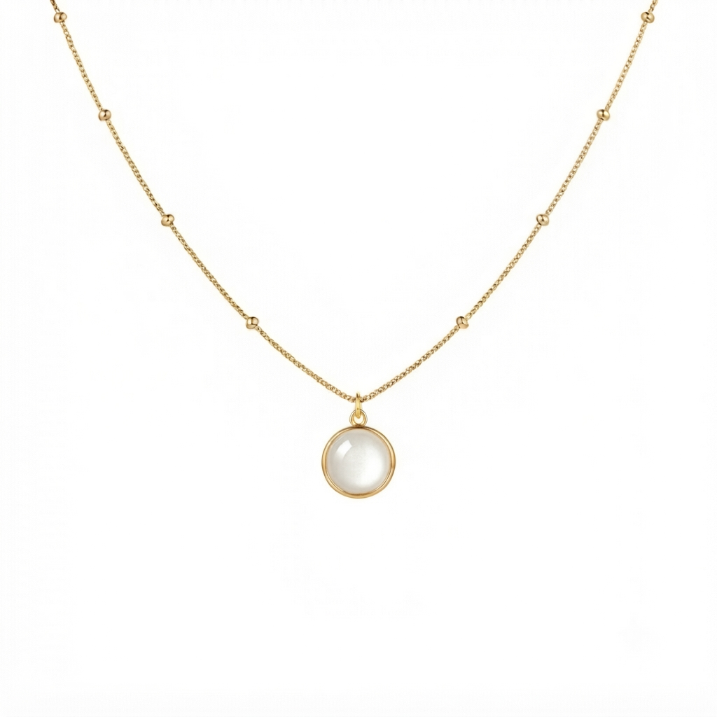 Ivory Pendant Necklace