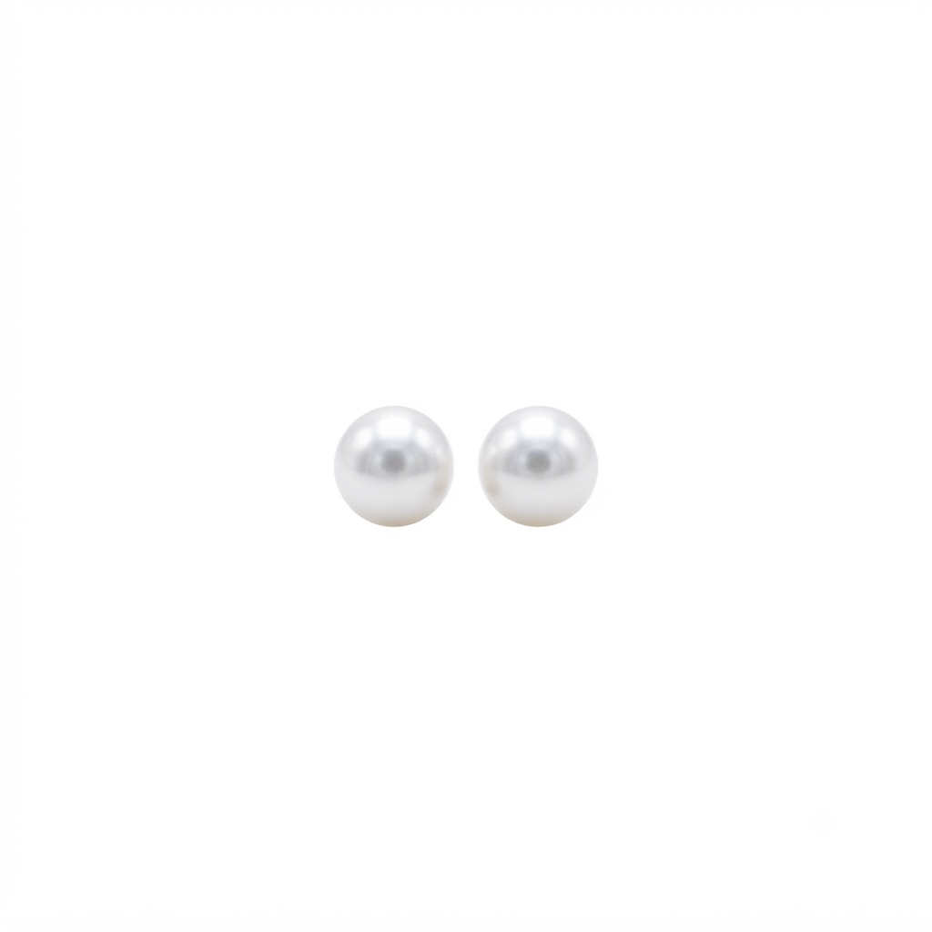Pearl Stud Earrings