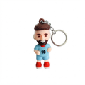 Blue Jersey Messi Keychain