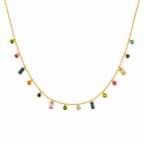 Square & Round Necklace