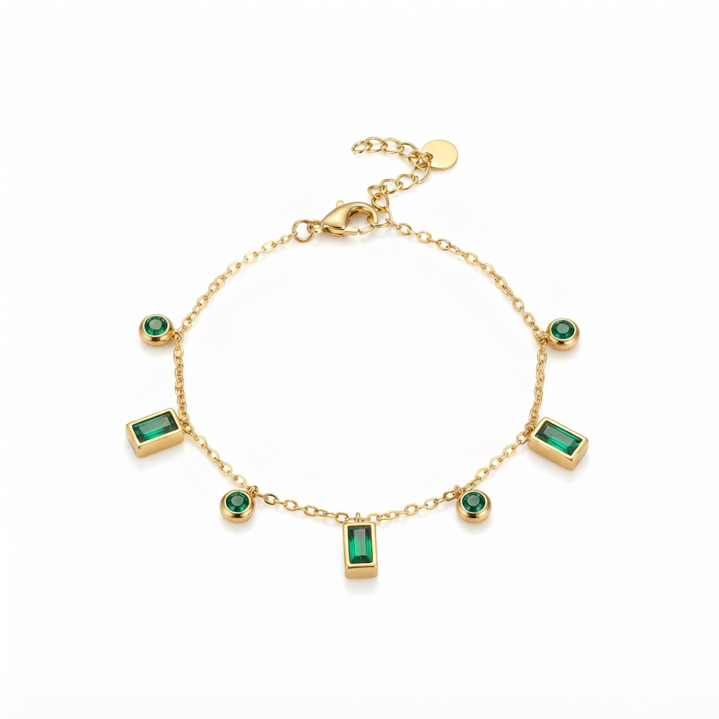 Green  Stone Bracelet