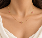 Pink Tulip Necklace