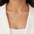 Golden Clover Necklace