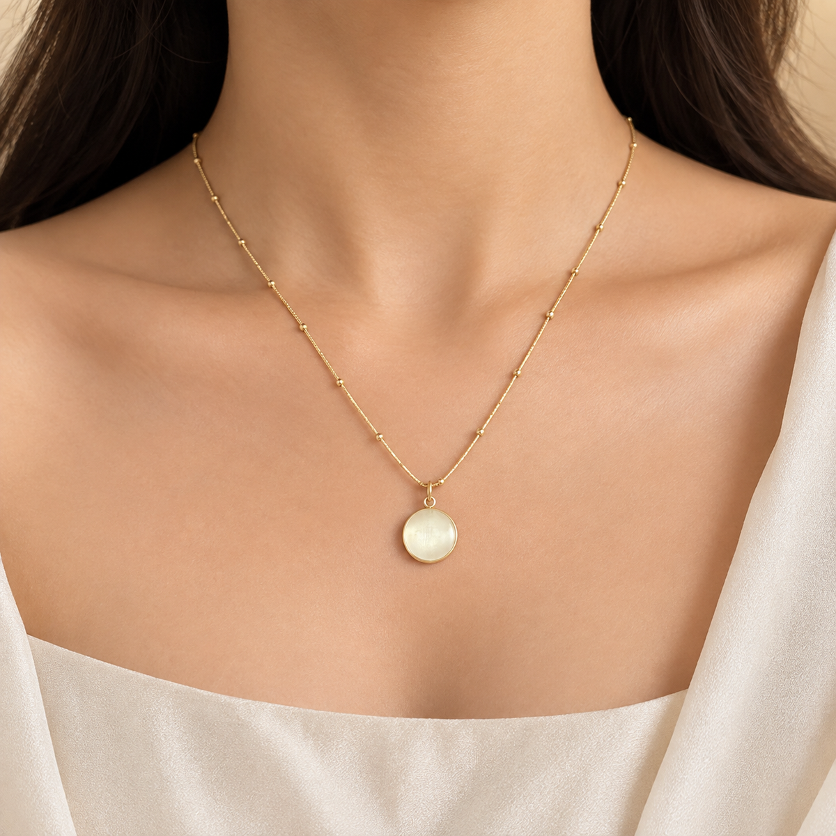Ivory Pendant Necklace
