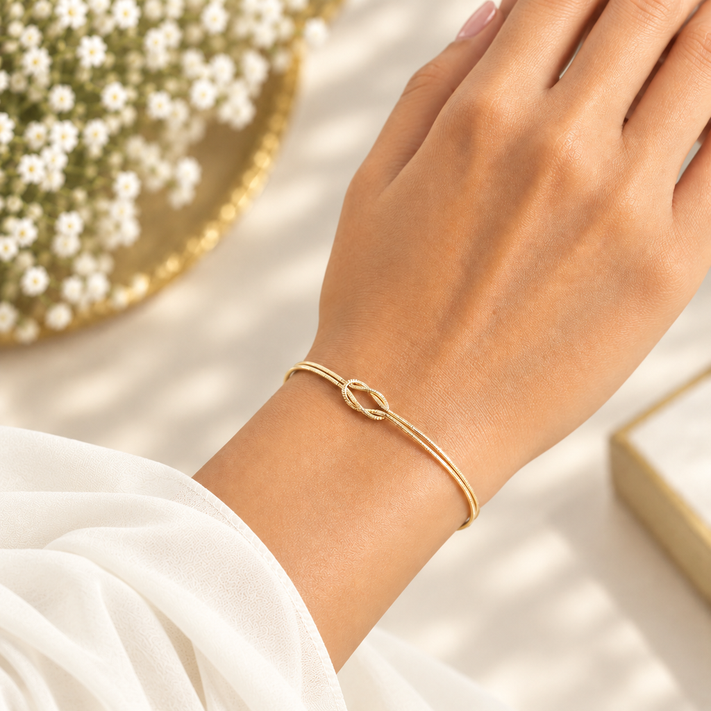 Layered Knot Bracelet