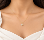Flower Pendant Necklace