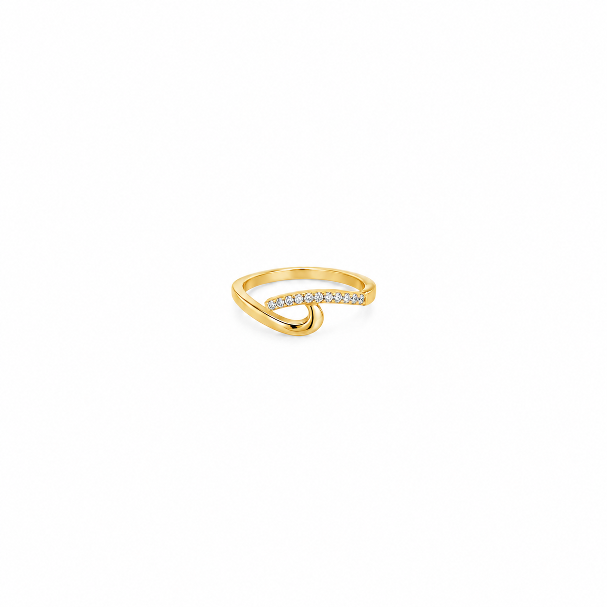 Whispering Curve Ring