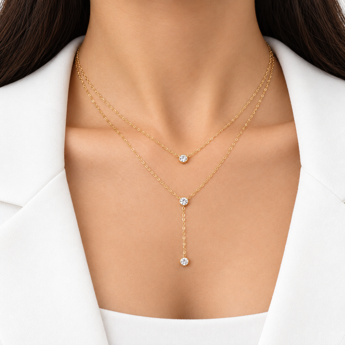 Layered Gold Necklace