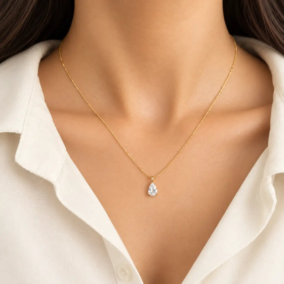 Solitaire Necklace