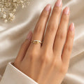 Whispering Curve Ring