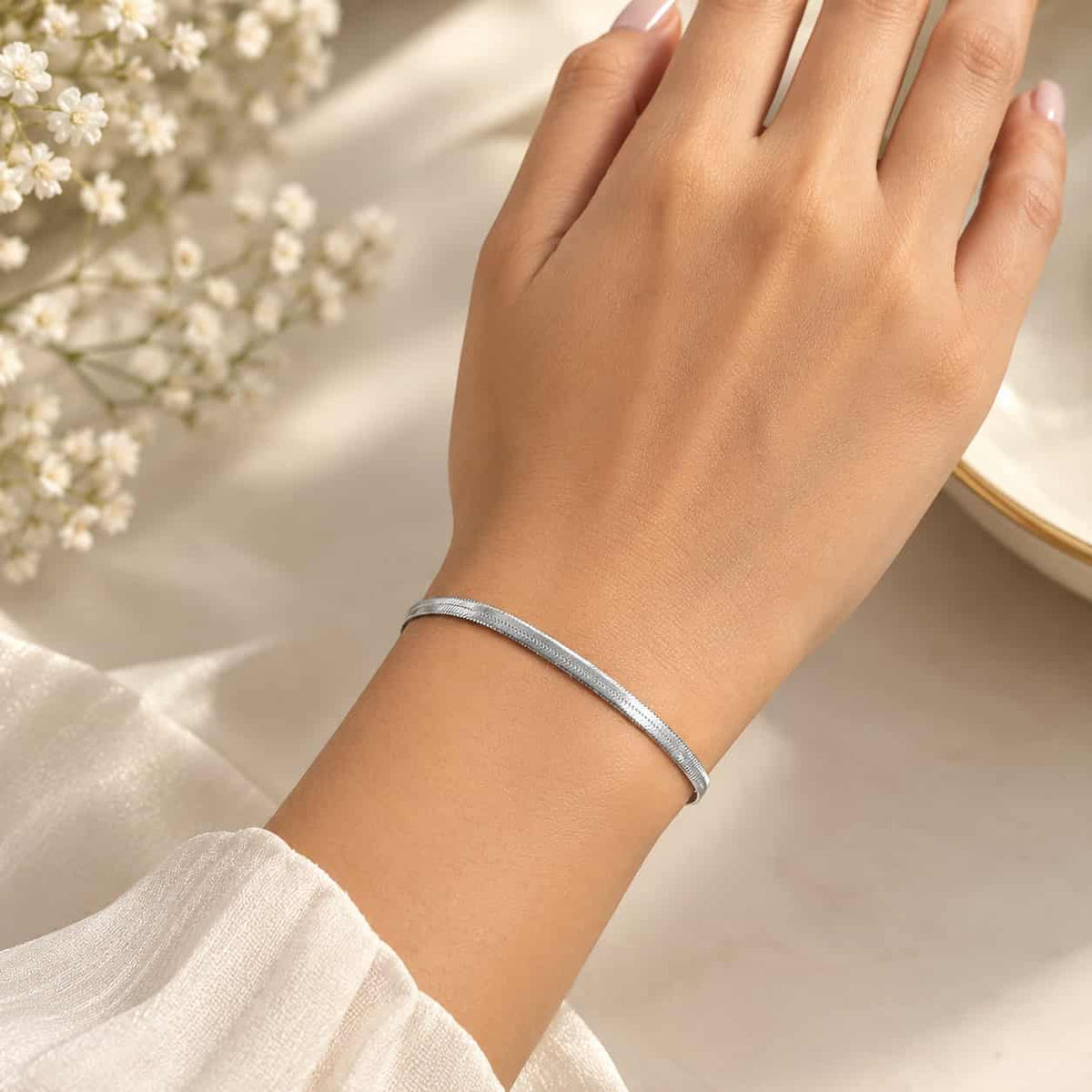 Snake Silver Bracelet