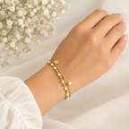 Zeo Layered Gold Bracelet