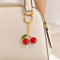 Cherry Charm Keychain