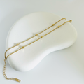 Square Layered Gold Bracelet