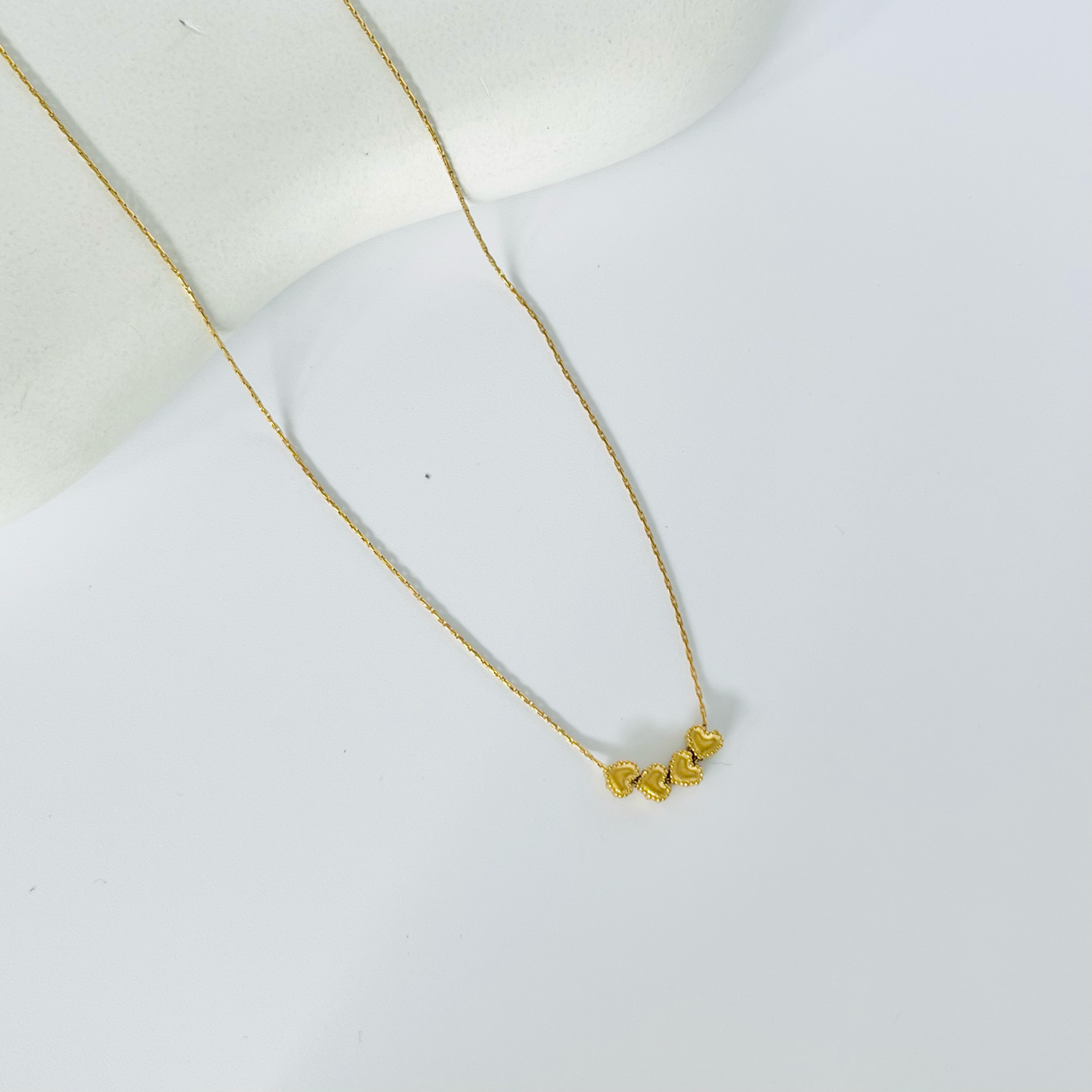Mini Heart Gold Necklace