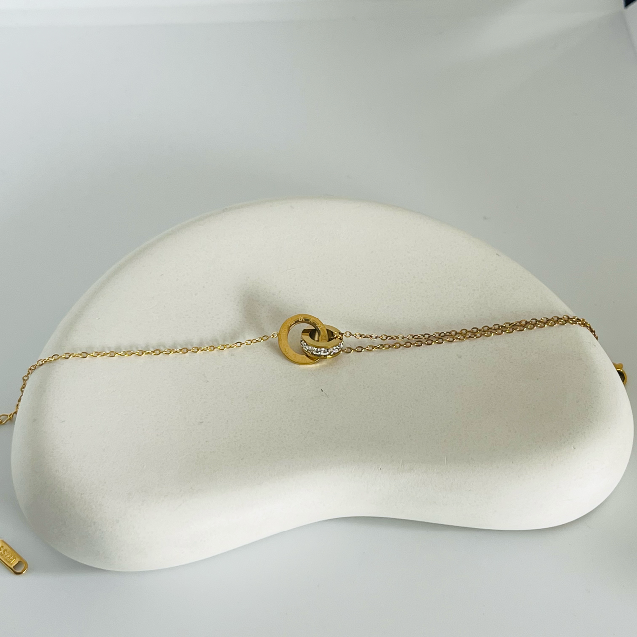 Interloop Gold Bracelet