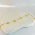 Mini Clover Gold Bracelet