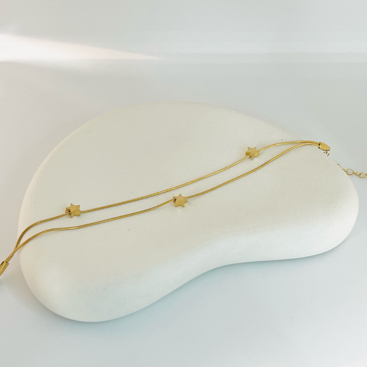 Layered Star Gold Bracelet