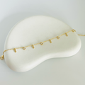 Hanging Infinity Gold Bracelet