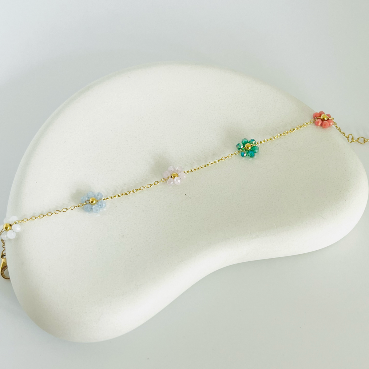Cute Flower Gold Bracelet