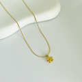 Flower Gold Necklace