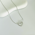 Heart Silver Necklace