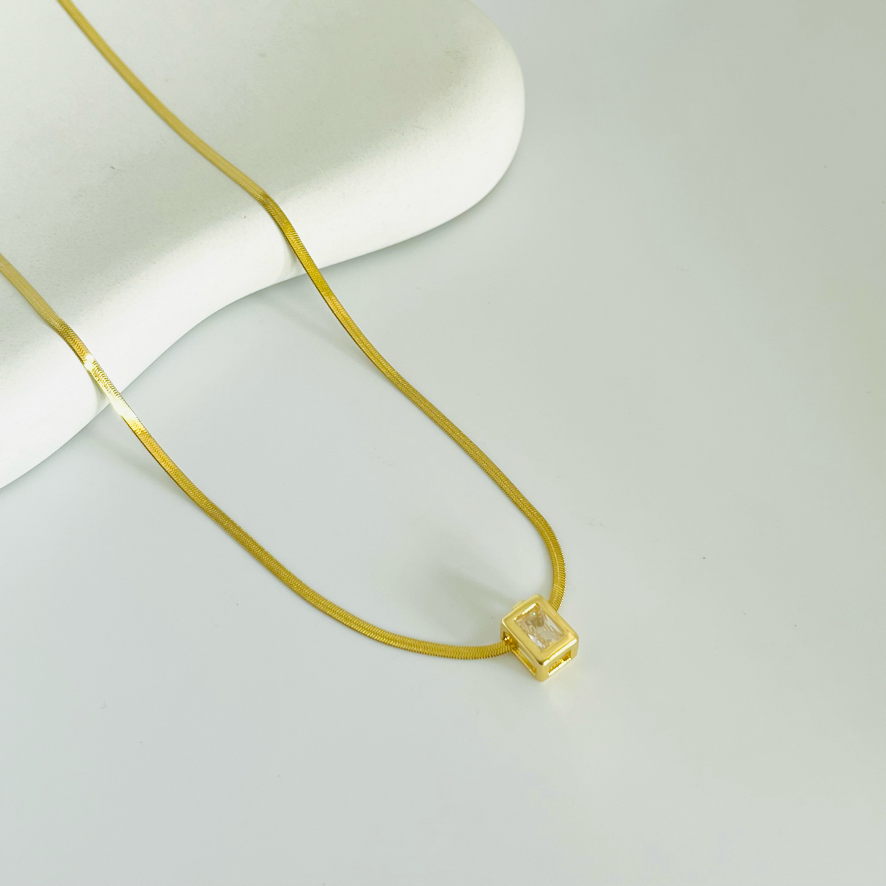 Prism Gold Necklace