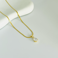 Tear Drop Gold Necklace