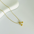 Cherry Gold Necklace