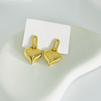 Heart Gold Earrings