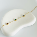 Multi Clover Gold Bracelet
