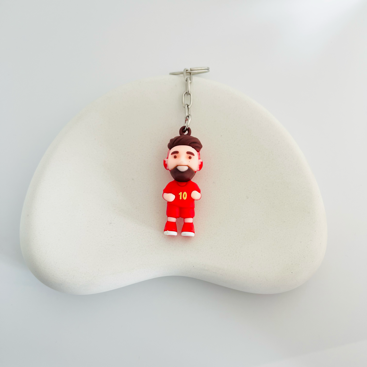 Messi Red Keychain