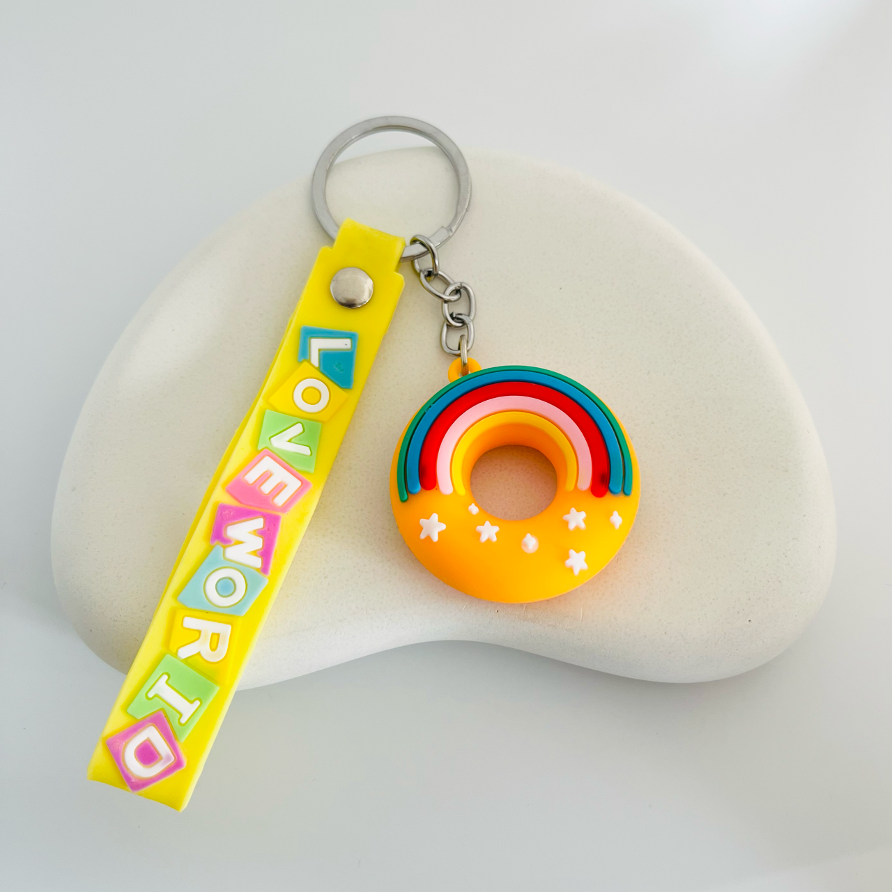 Donut Keychain