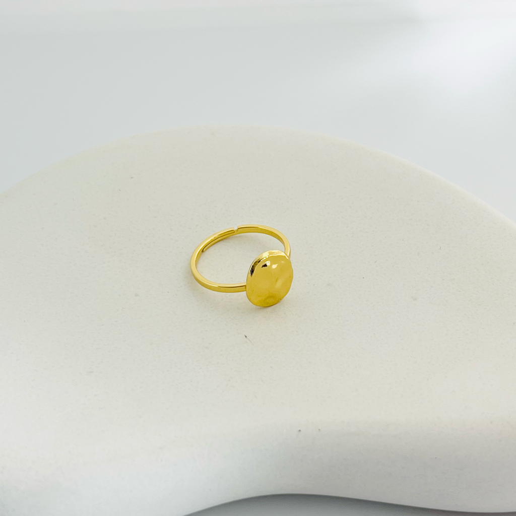 Molten Gold Ring (Adjustable Size)