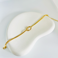 Tie Knot Gold Bracelet