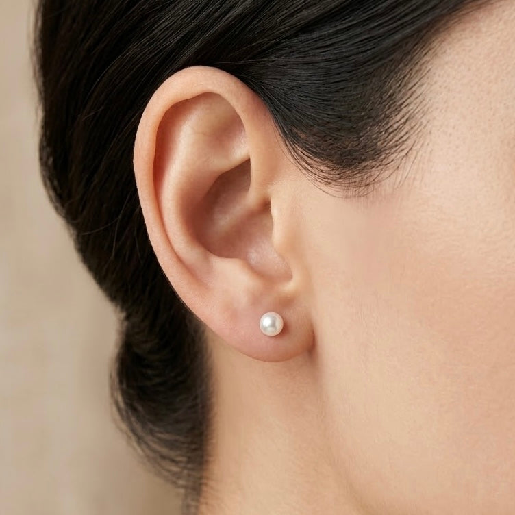 Mini Pearl Earrings