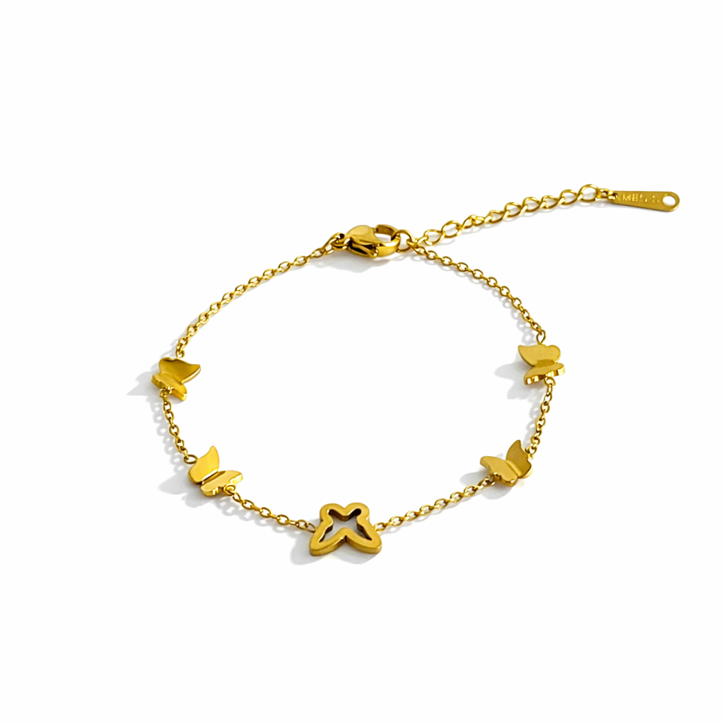 Butterfly Gold Bracelet