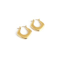 Bold Hoop Gold Earrings