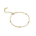 Fancy Ball Gold Bracelet