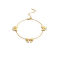 Bow Tie Gold Bracelet