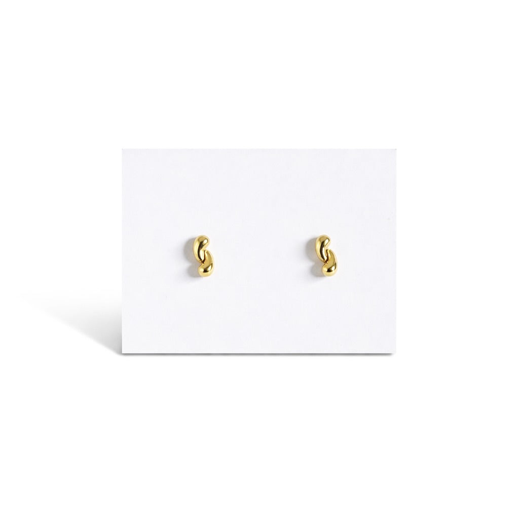 Tiny Gold Earrings