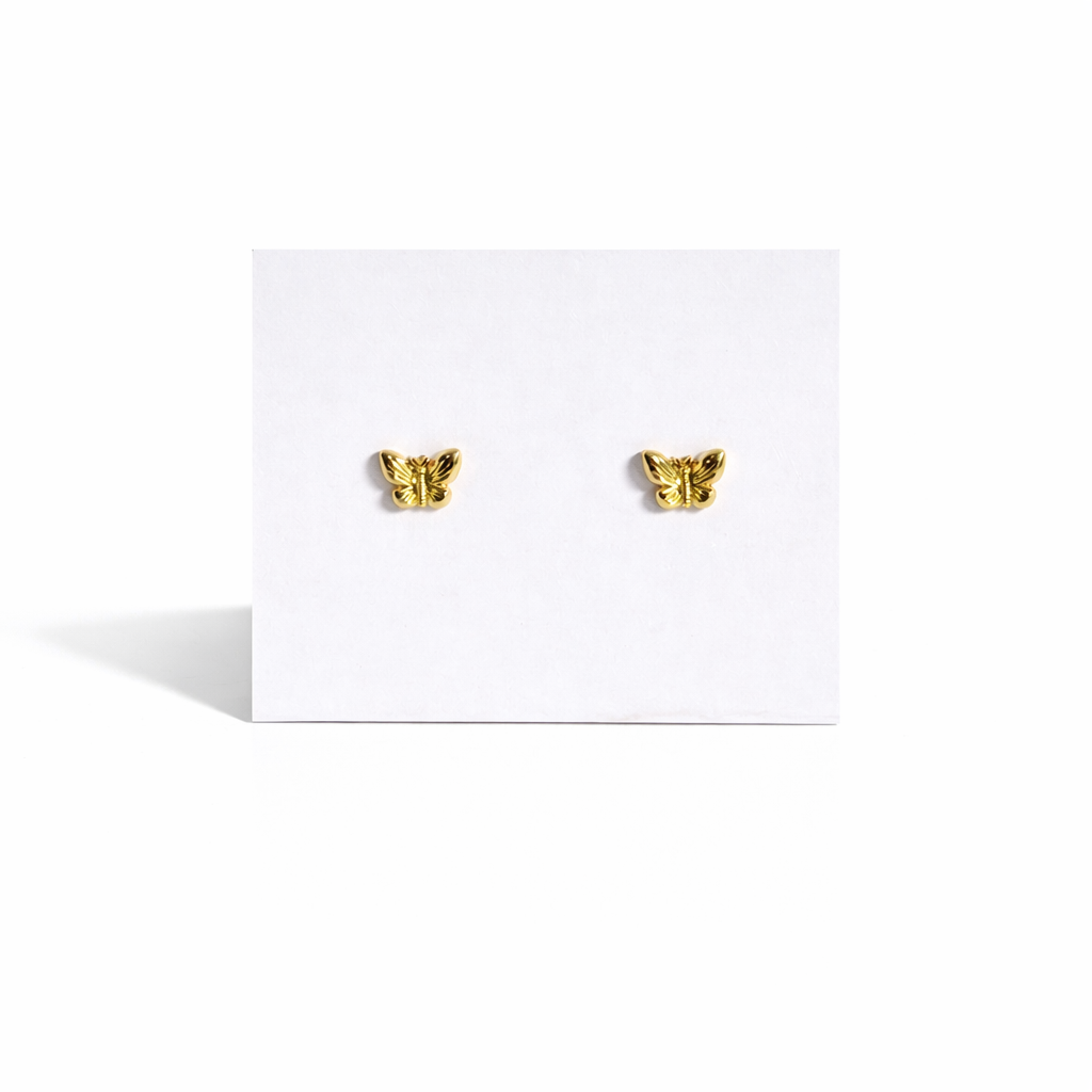 Butterfly Gold Earrings