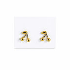 Cherry Gold Earrings