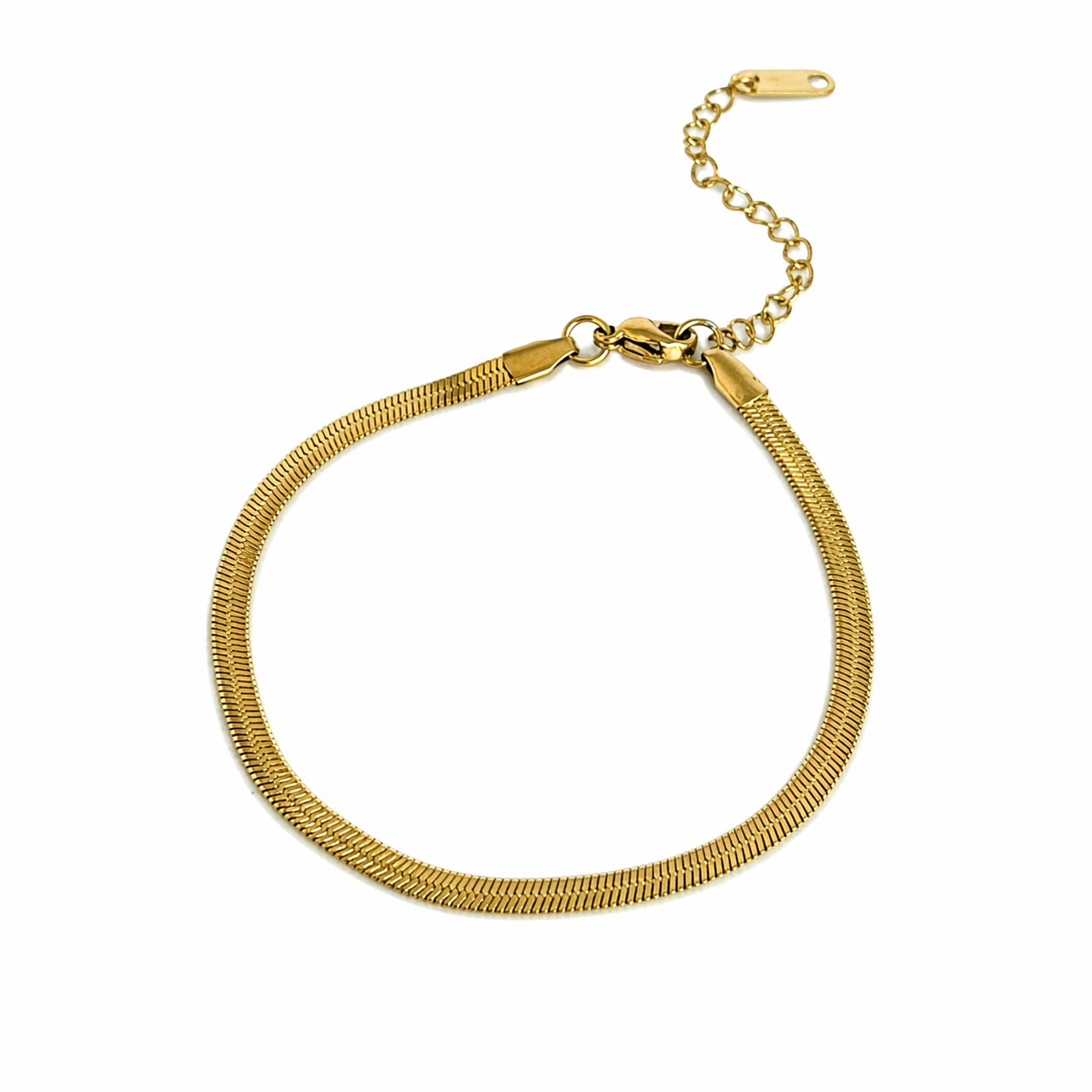 Snake Chain Gold Bracelet