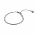 Snake Chain Silver Bracelet